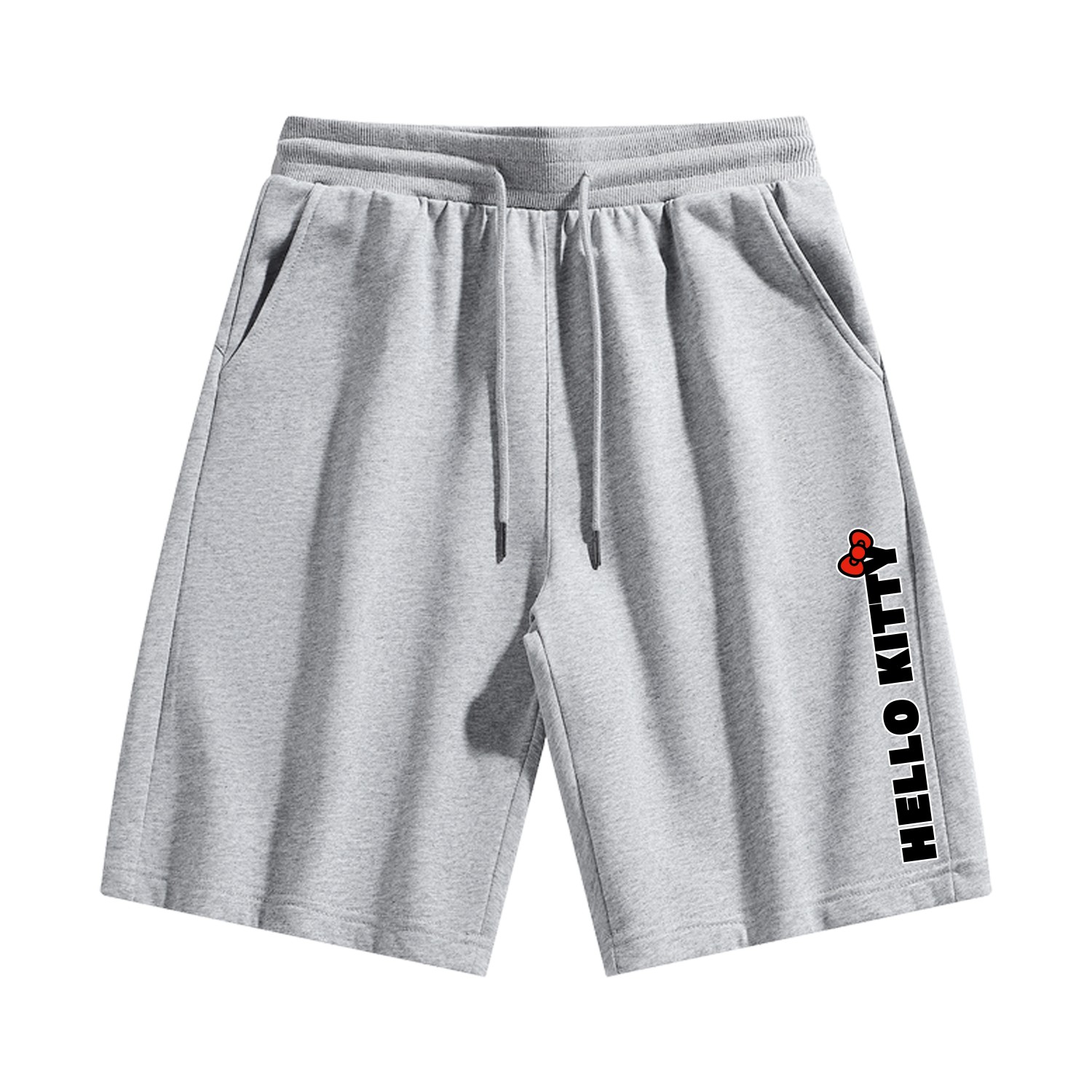 

Sanrio Хэлло Китти Хэлло Китти повседневные шорты Unisex черные, белые, серые