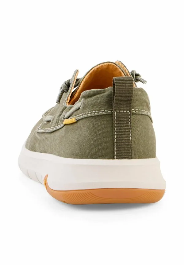 Туфли-Лодочки mokassins mit schnürung Camel Active, Khaki — фото 4