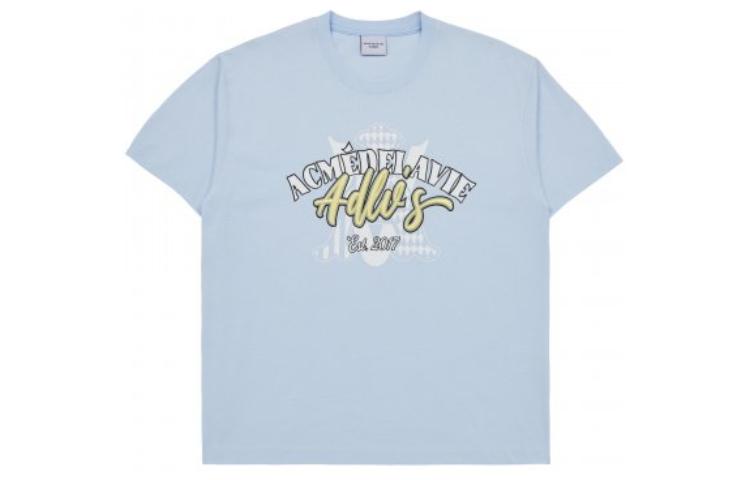 

Acme De La Vie Футболка унисекс светло-голубая, Синий, Acme De La Vie Футболка унисекс светло-голубая