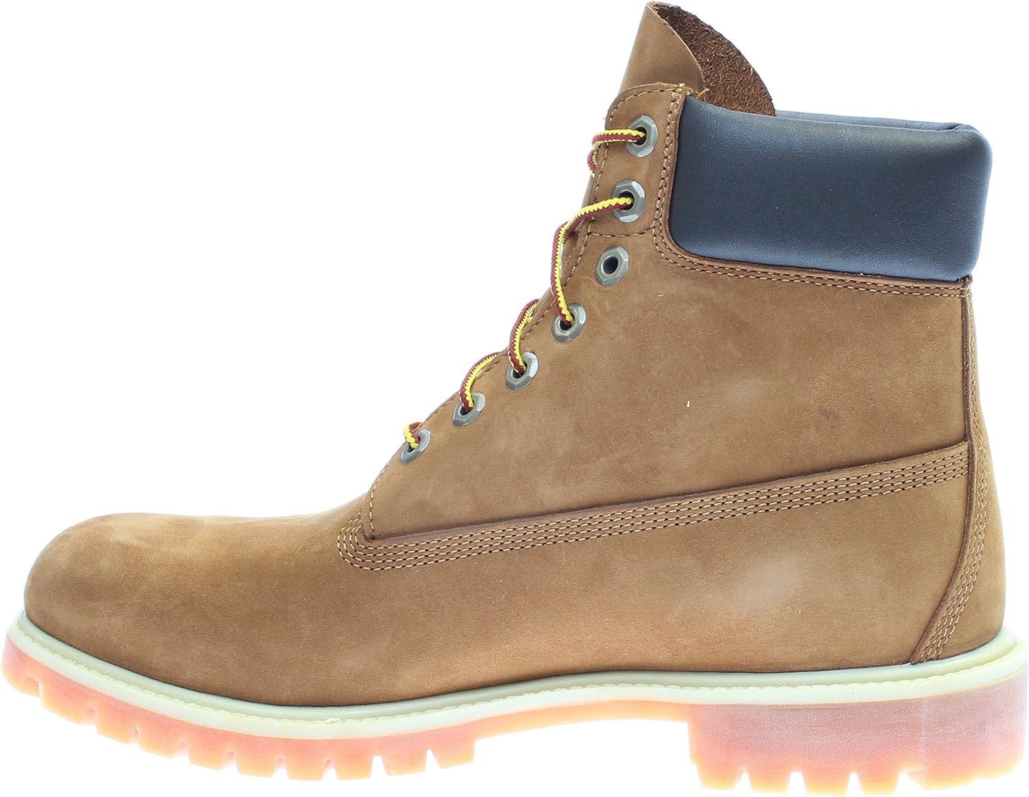 Timberland мужские 6-дюймовые базовые водонепроницаемые ботинки с мягким воротником, Med Orange — фото 4