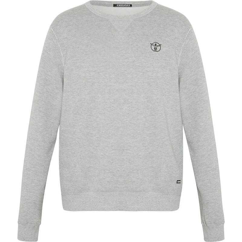 

Толстовка классического кроя Chiemsee, серый