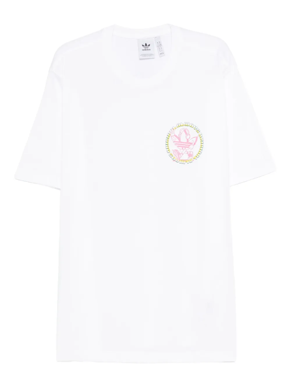 

Футболка с логотипом Adidas, белый