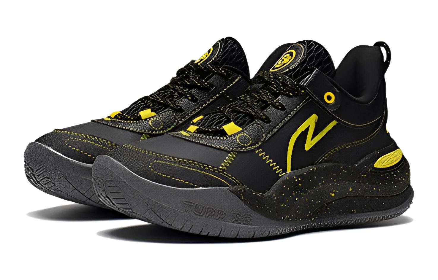 Баскетбольные кроссовки Thunder Rim Low Kids GS Low-top Black/Yellow Lining Young — фото 3