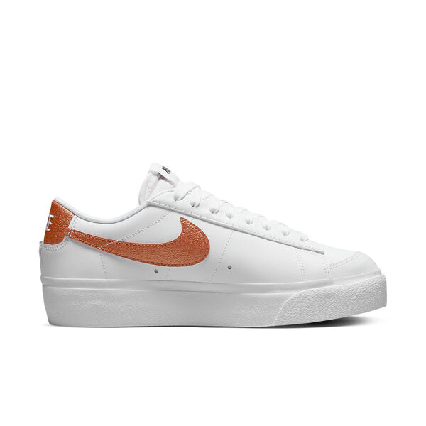 Кроссовки блейзер низкая платформа Nike, белый — фото 2