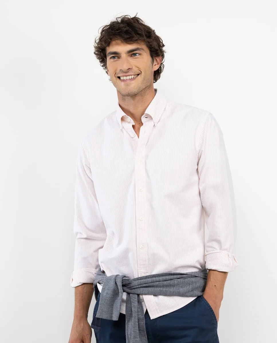 

Мужская рубашка Oxford Yale El Ganso, коричневый