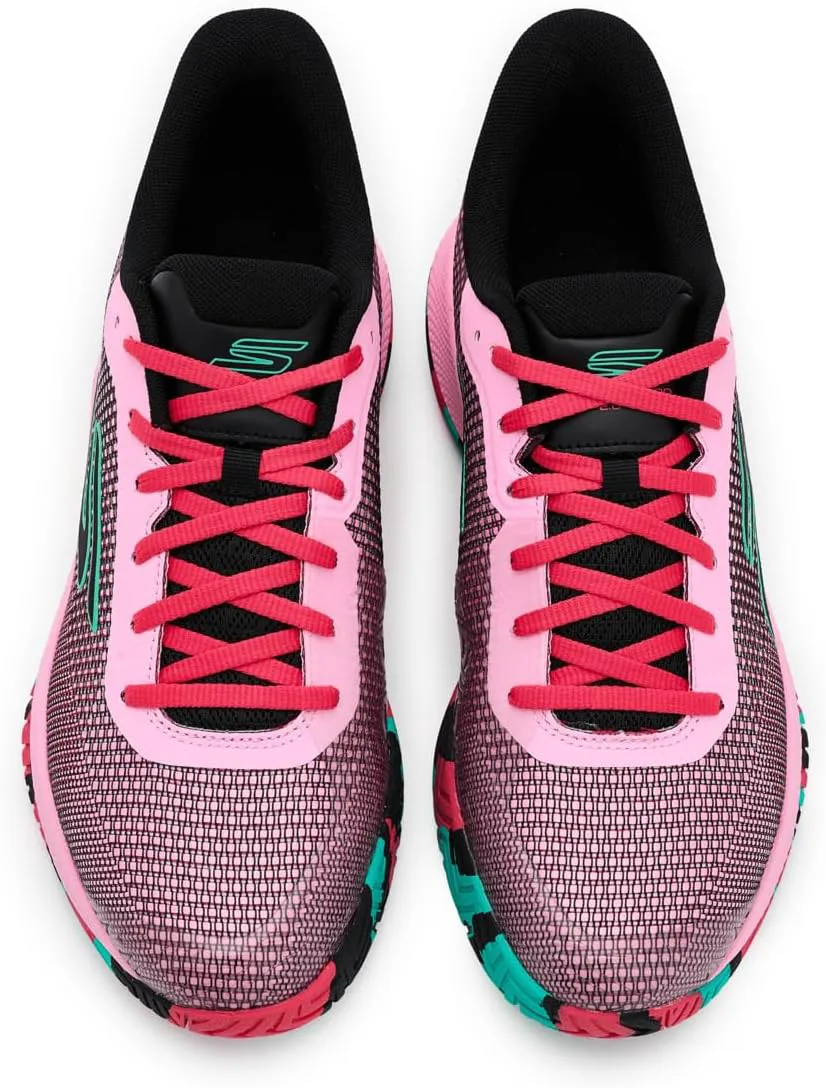 Кроссовки Skechers для мужчин Pickleball Viper Court Pro 2.0, розовый/черный — фото 2