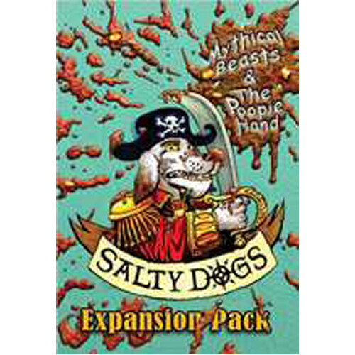 

Настольная игра Salty Dogs Card Game: Mythical Beasts And The Poopie Hand Expansion Pack