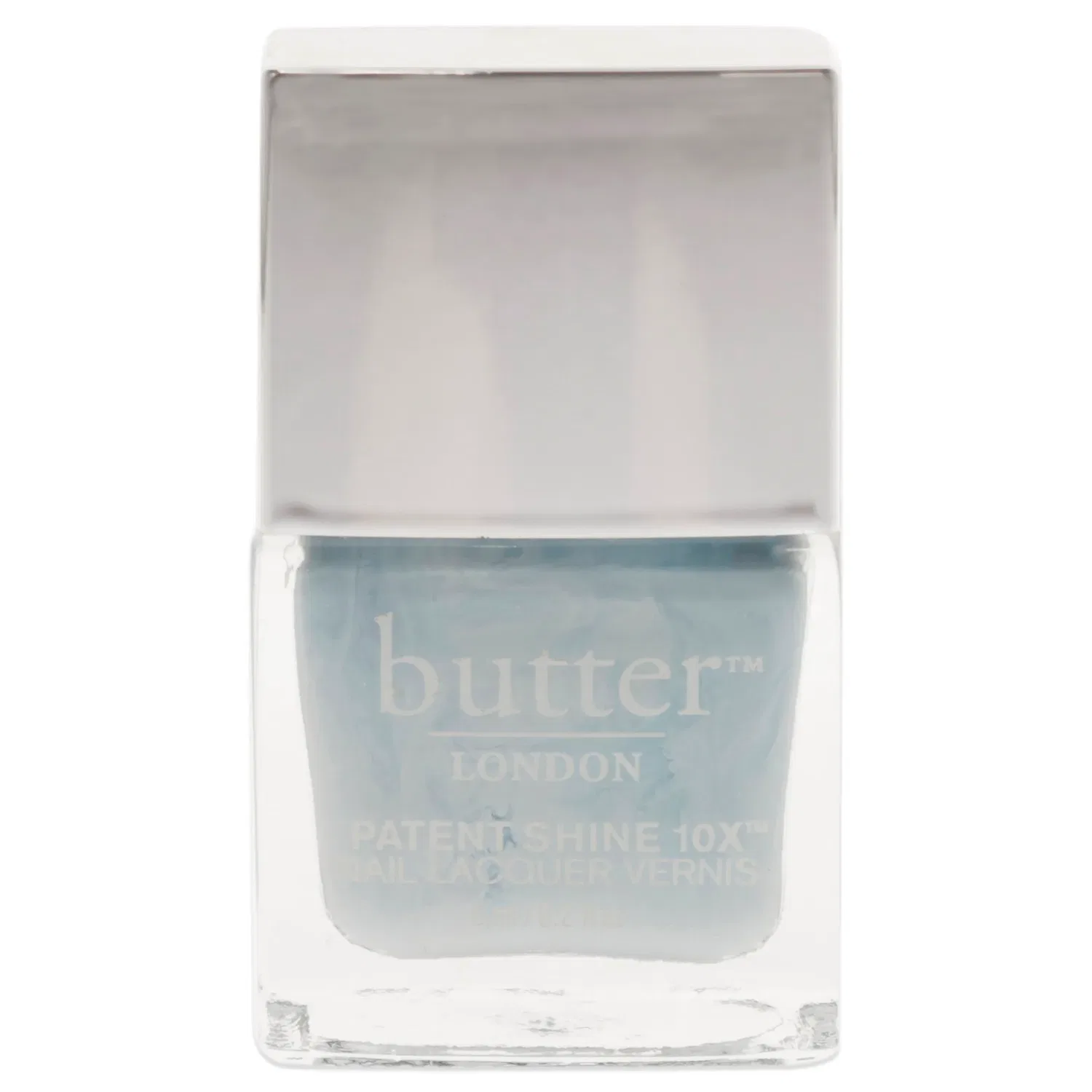 Лак для ногтей Patent Shine 10X - Candy Floss от Butter London для женщин - 0,2 унции, синий