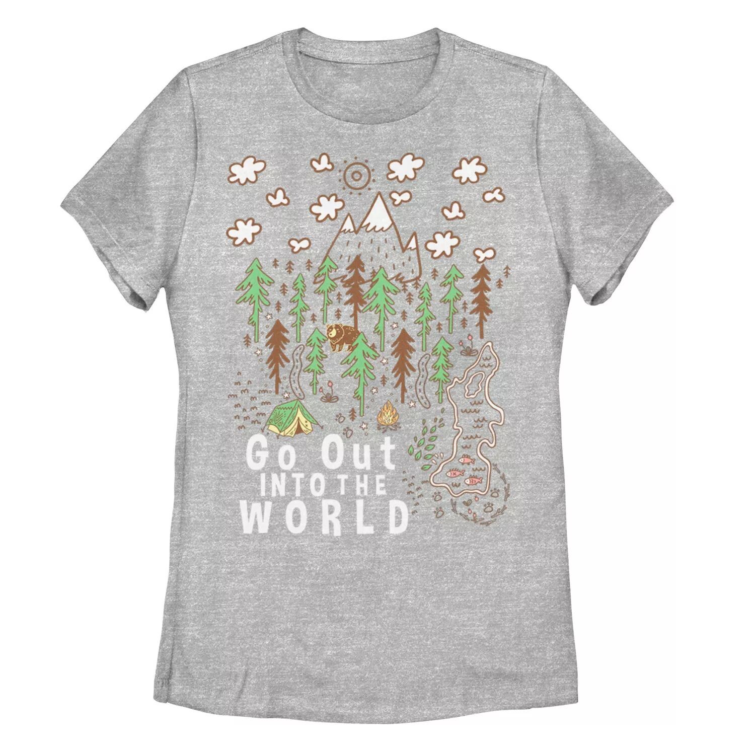 

Юниорская футболка Go Out In The World