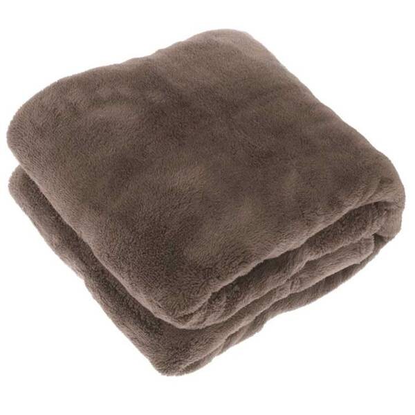 

Покрывало Unique Living Justin, 200x1x150 см, серо-коричневый