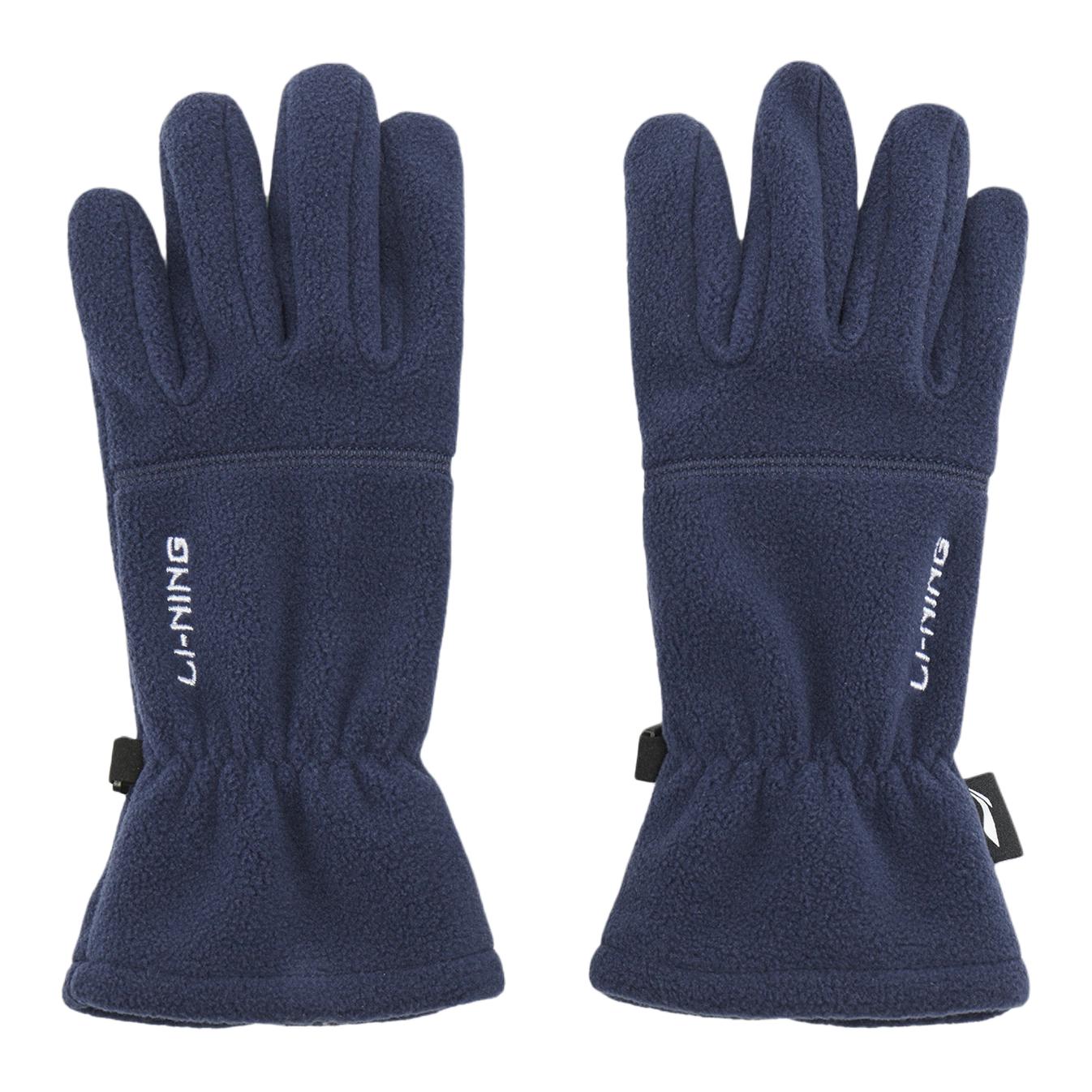 

LINING Полиэстеровые перчатки детские морской синий, Marine Blue
