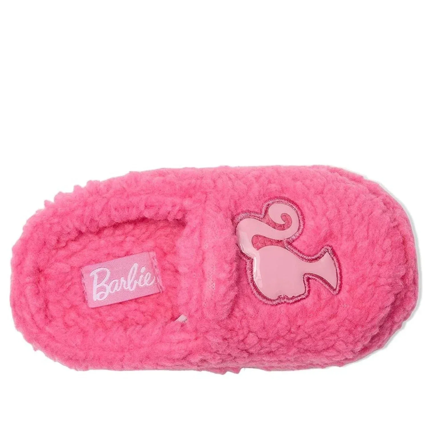 Ground Up Спа-тапочки Barbie Sherpa из искусственного меха, розовые, модель HAWK2409 — фото 3