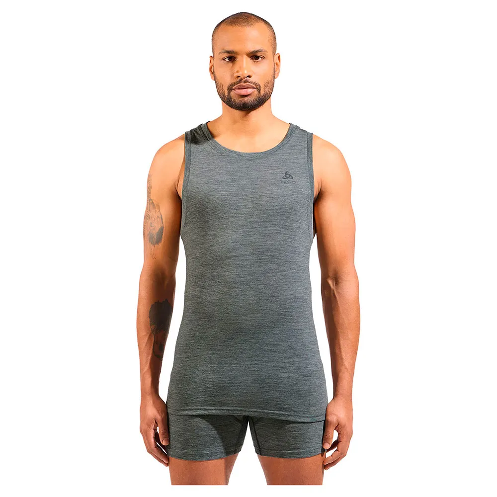 

Базовый слой Odlo Merino 160 sleeveless, серый