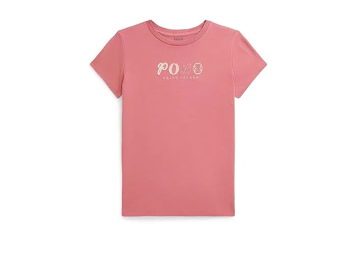 Футболка с логотипом хлопковая Polo Ralph Lauren Kids, Refined Navy 1