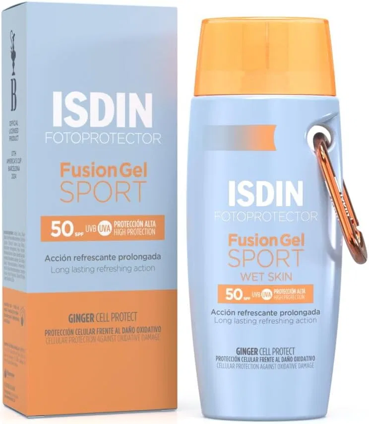 Солнцезащитный гель SPF50+ ISDIN Fusion Gel 100 мл прозрачный