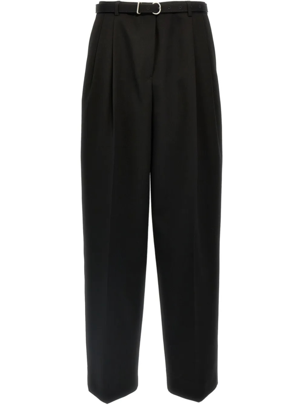 

Шерстяные брюки Jil Sander, черный