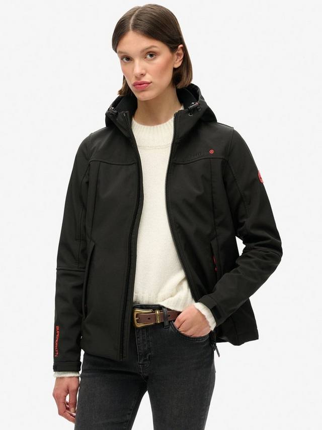 

Классическая треккерская куртка с капюшоном Superdry, черный