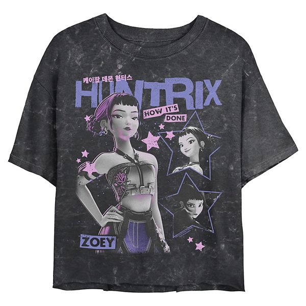 

Детская кроп-топ с принтом Zoey в стиле K-pop Licensed Character