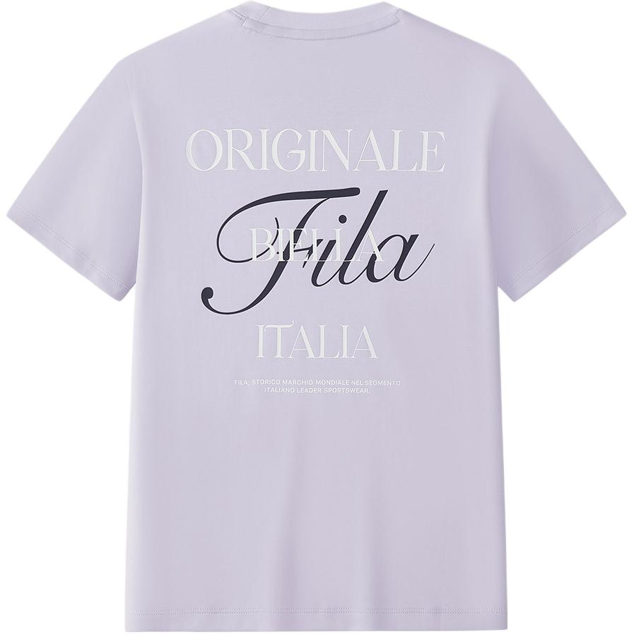 Футболка Sonic Wave Purple для подростков FILA KIDS, фиолетовый — фото 2