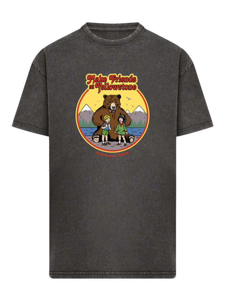 

Футболка oversize Национальные парки США знакомятся с Йеллоустоуном черного цвета F4NT4STIC, Черный, Футболка oversize Национальные парки США знакомятся с Йеллоустоуном черного цвета F4NT4STIC