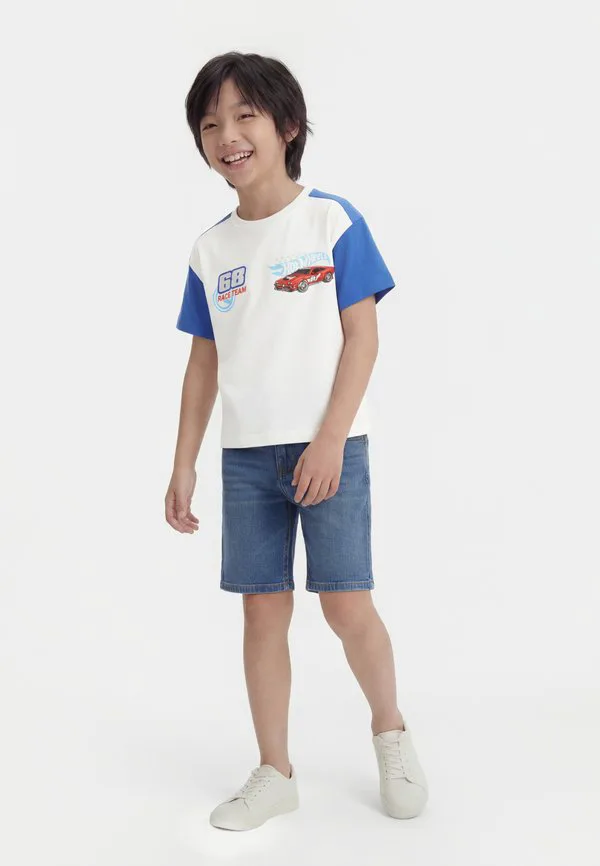 Футболка с матовым принтом Gap, New Off White