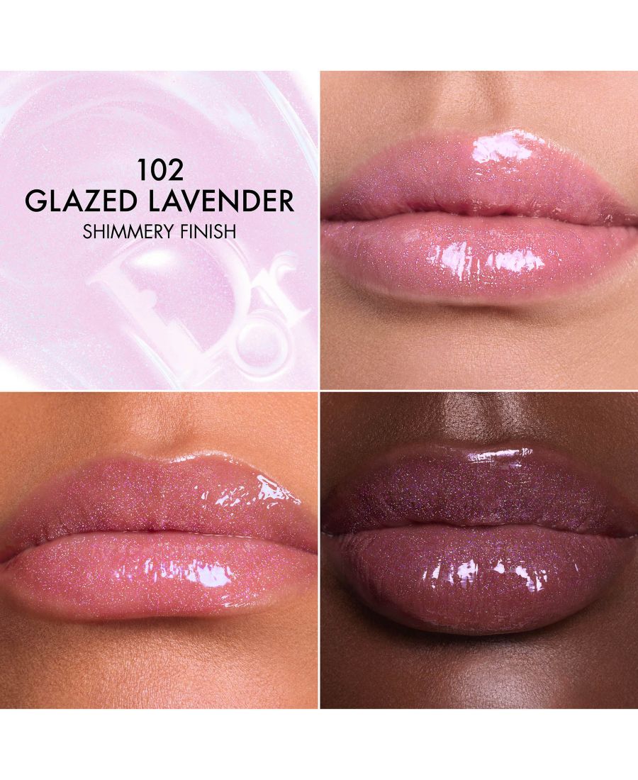 Бальзам для губ Addict Lip Glow Butter DIOR, цвет 102 glazed lavender — фото 2