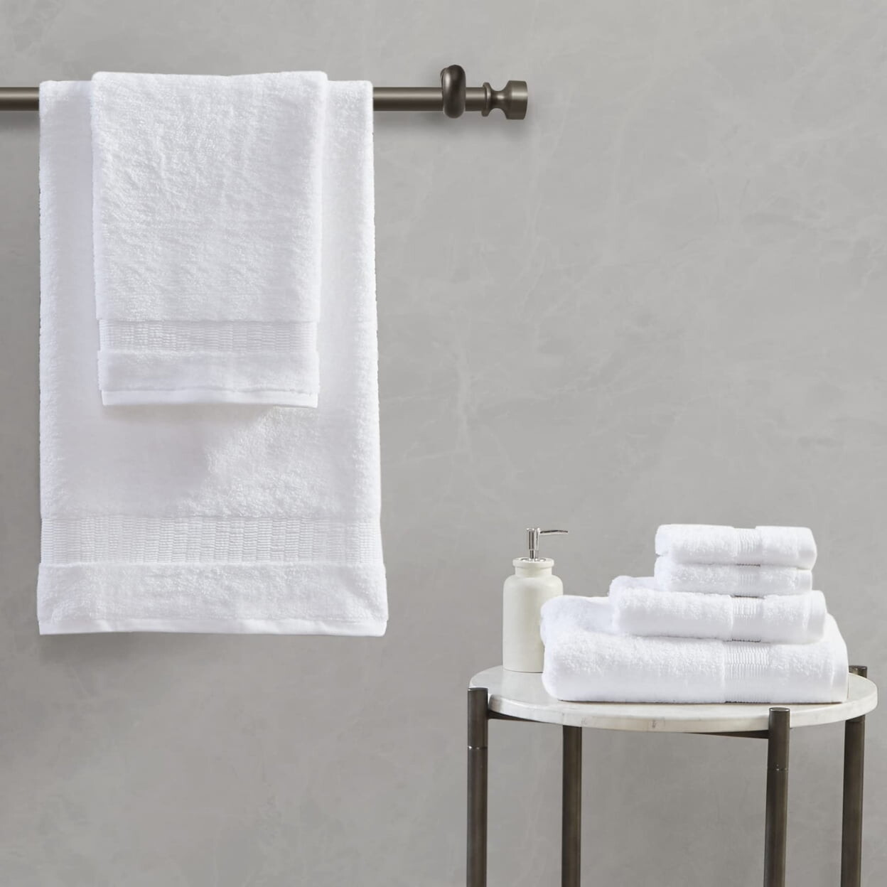 

Комплект полотенец Madison Park Signature Luce Olliix, белый