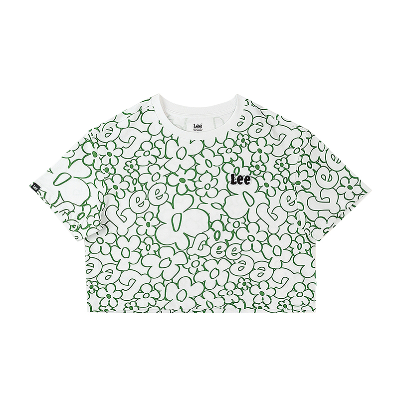 

Lee Футболка женская зеленая, Зеленый, Lee Футболка женская зеленая