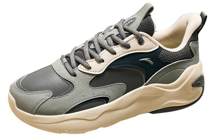 Кроссовки ANTA Chunky Sneakers Men Low-top Volcanic Ash/chalk, цвет Volcanic ash/chalk — фото 3