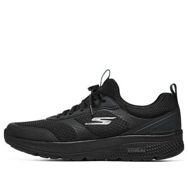 

Кроссовки go run consistent 'nite owl - pure black' Skechers, черный