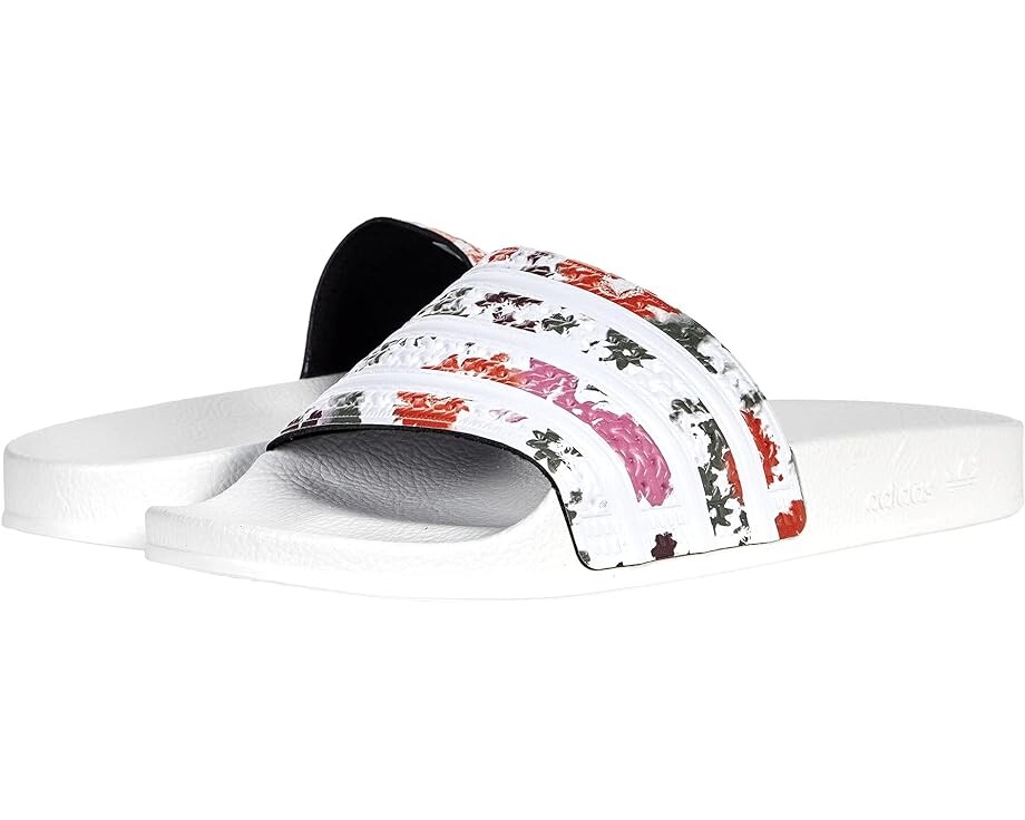 

Сандалии Adidas Adilette Slide, цвет White/White/White