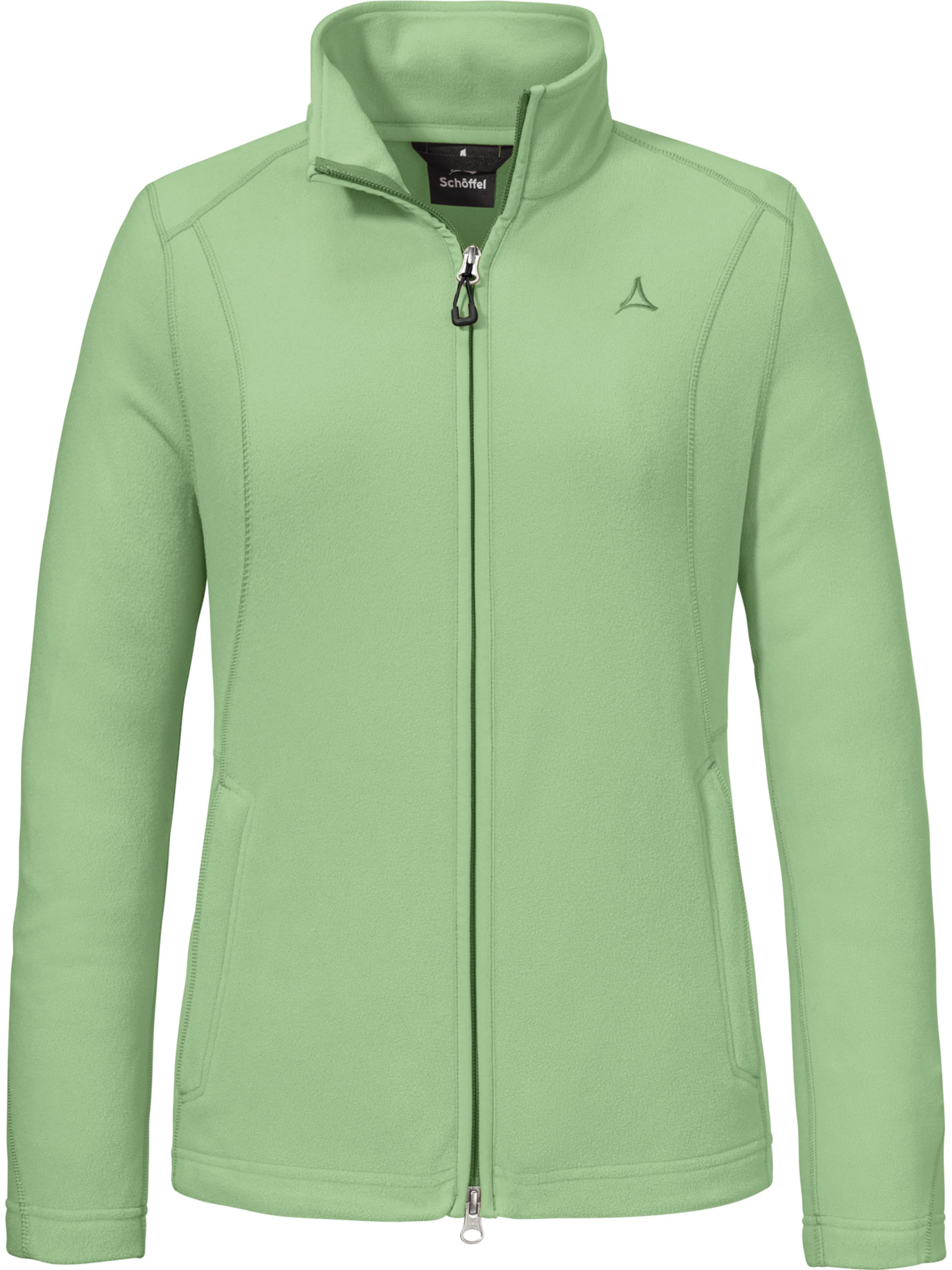 

Schöffel Легкоатлетическая флисовая куртка в светло-зеленом цвете