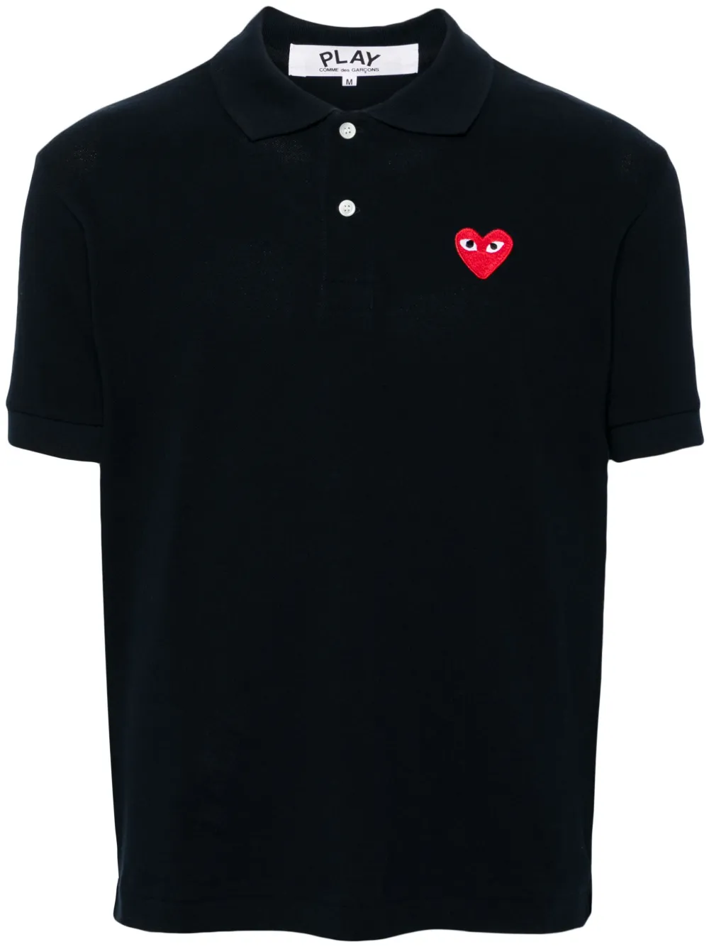 

Рубашка поло с нашивкой Comme Des Garçons Play, синий