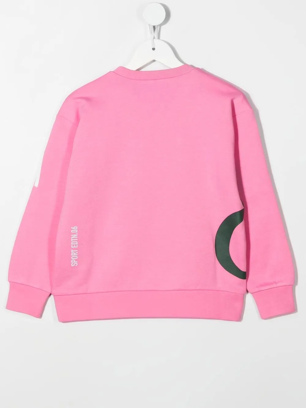 Толстовка с круглым вырезом и принтом DSQUARED2 KIDS, розовый — фото 2