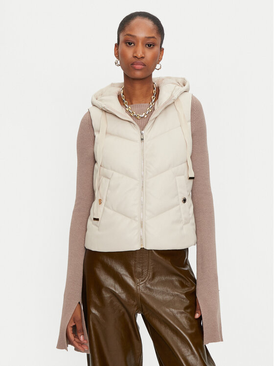 

Утепленный жилет regular fit 232-GSOLO Morgan, экрю