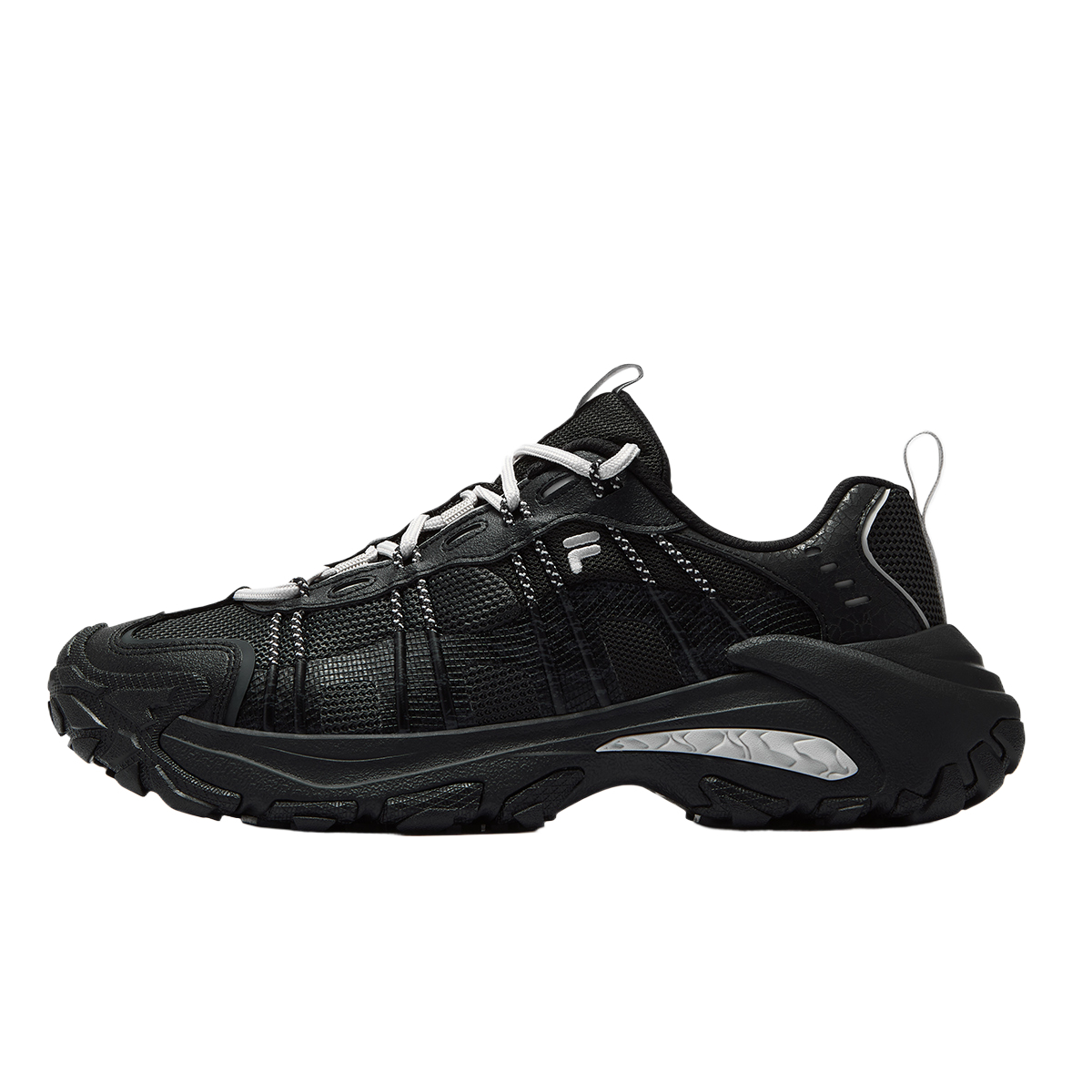 

Кроссовки EXOCET II Mountains Shoe 2 Low Top Chunky, мужские, цвет «Обсидиановый черный» FILA FUSION, Black