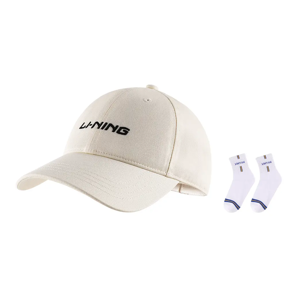 

Li Ning Шляпа от солнца Unisex Li-Ning, simple белый-embroidery logo style