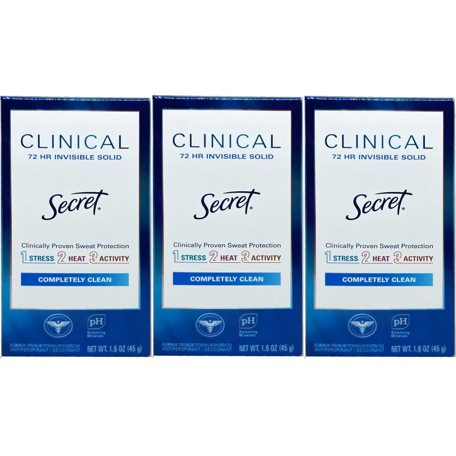 Женский антиперспирант-дезодорант Secret Clinical Strength Smooth Solid, гипоаллергенный Secret