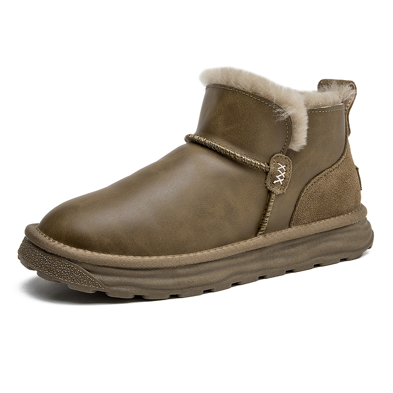 

Bull charm Мужские износостойкие короткие снегоходы Mountain Tea Brown водонепроницаемые, цвет Waterproof Mountain Tea Brown