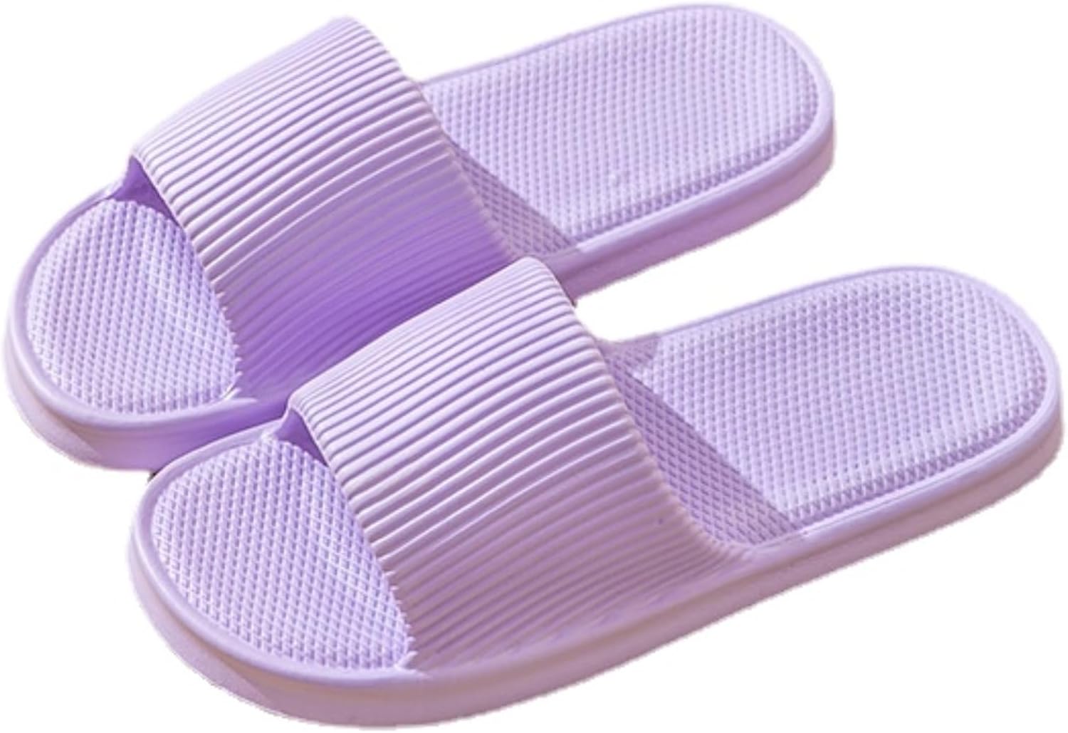 

Домашние тапочки для женщин и мужчин, летние простые полосатые тапочки для ванной и душа, легкие тапочки для пар, для дома и улицы, с нескользящей подошвой, быстро сохнущие, шлепанцы для ванной, повседневная обувь Iwhgrmp, фиолетовый