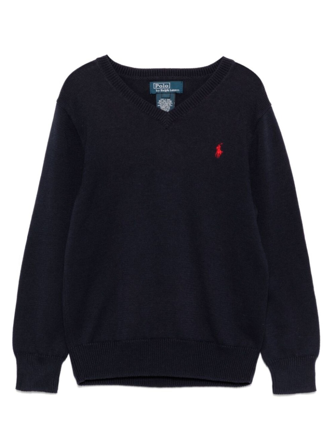 

POLO RALPH LAUREN KIDS джемпер с вышивкой Polo Pony, синий