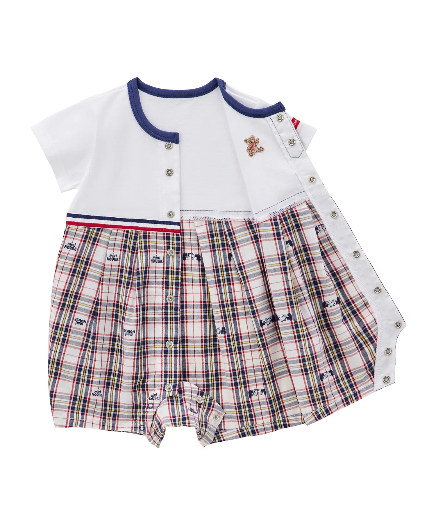 Комбинезон Mikihouse Bear Shortalls — фото 3