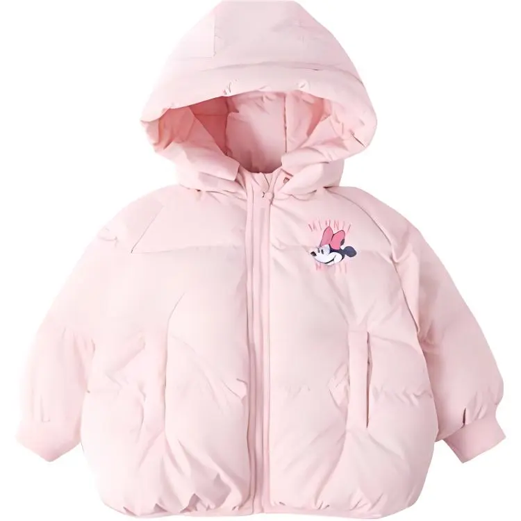 

Пуховик для детей 3-7 лет Disney, светло-розовый