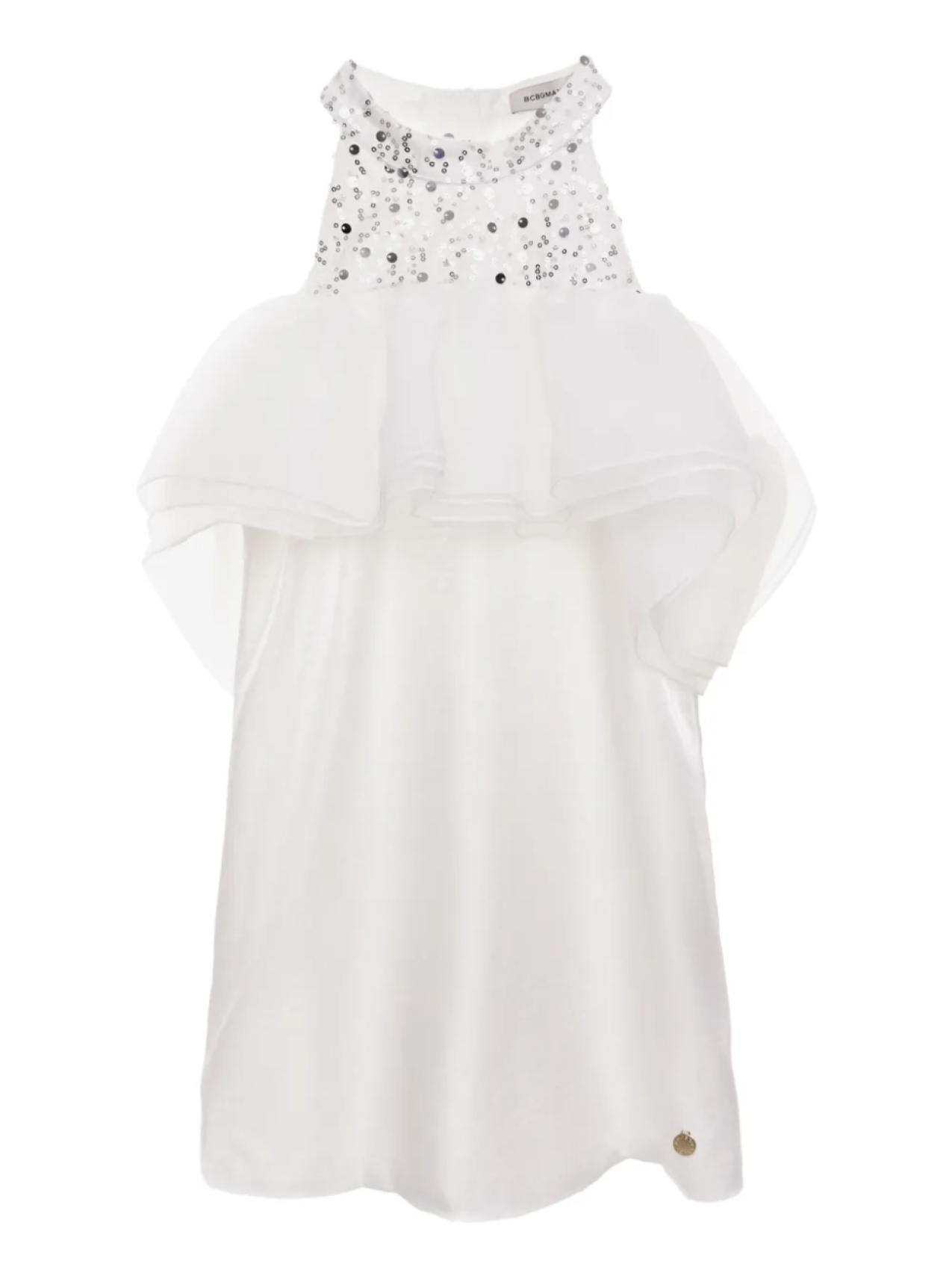 

Платье BCBG KIDS, украшенное пайетками, белый