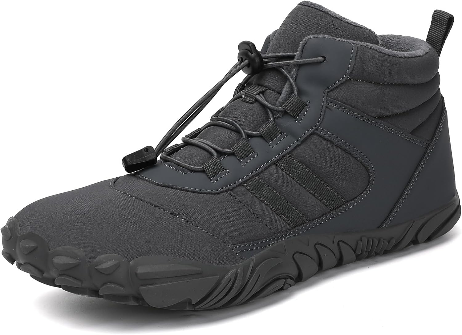 

Здоровые нескользящие и водостойкие заземляющие ботинки для босых ног Swzec, серый