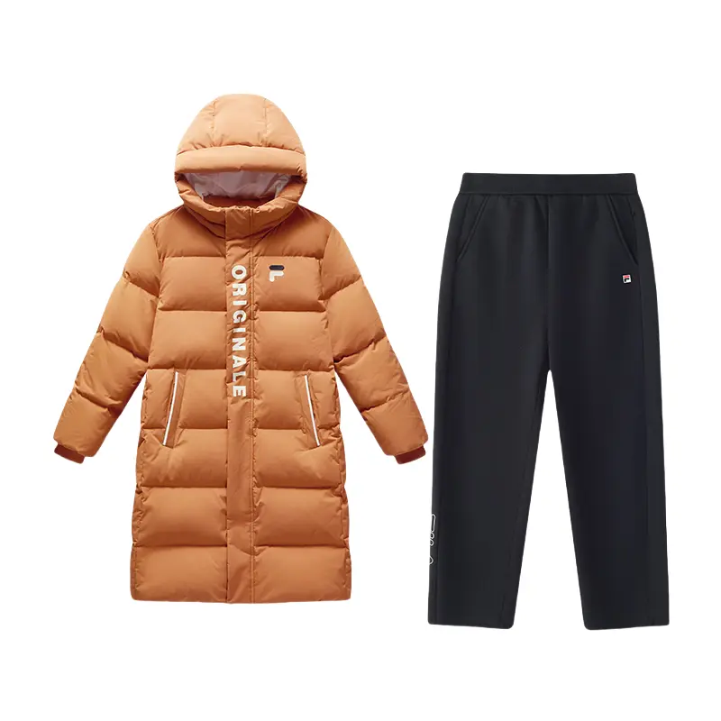 

Повседневная спортивная одежда FW24 Clay Orange Kids' FILA KIDS, оранжевый