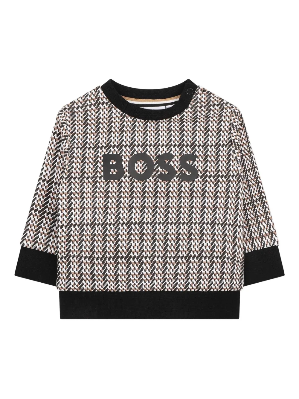 

Толстовка с логотипом BOSS Kidswear, черный