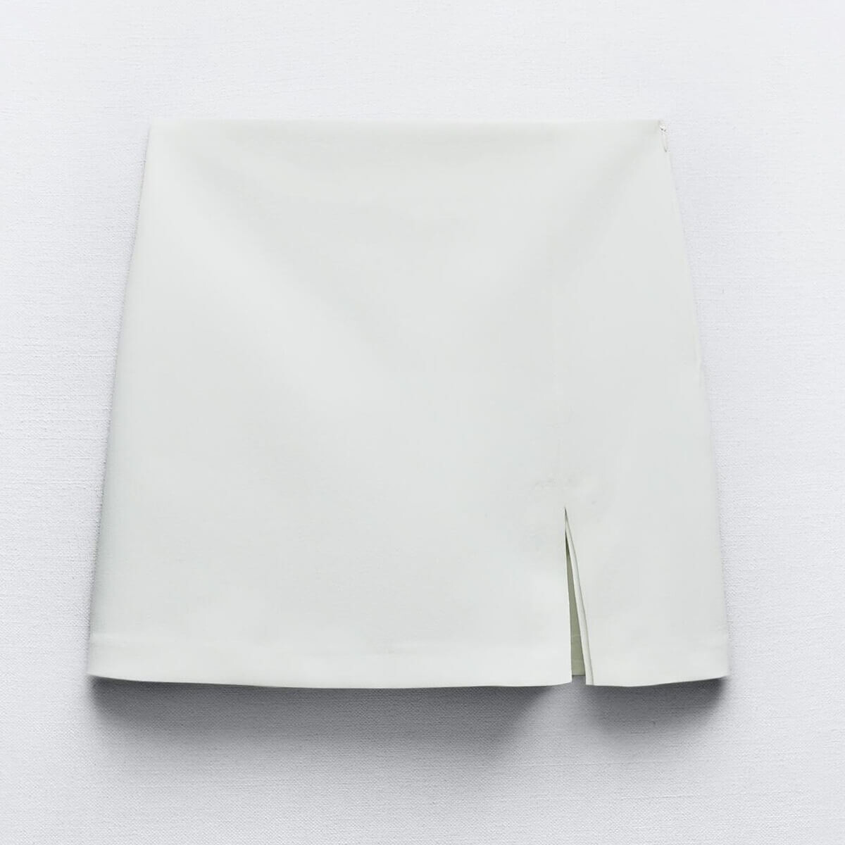 

Юбка-шорты Zara With Slit At The Hem, светло-бежевый