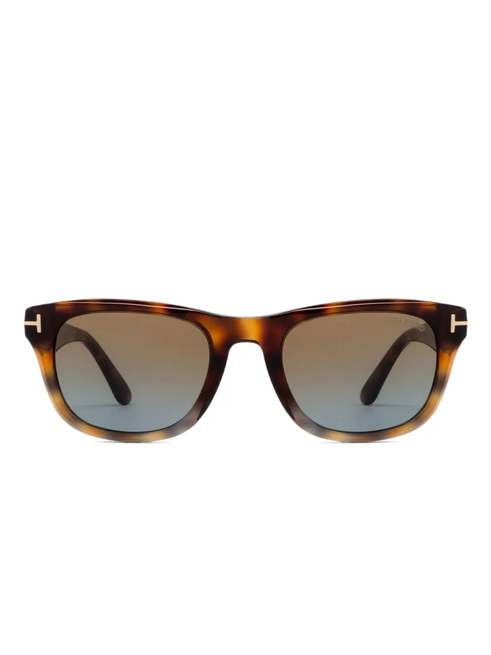 

Солнцезащитные очки в квадратной оправе TOM FORD Eyewear, коричневый