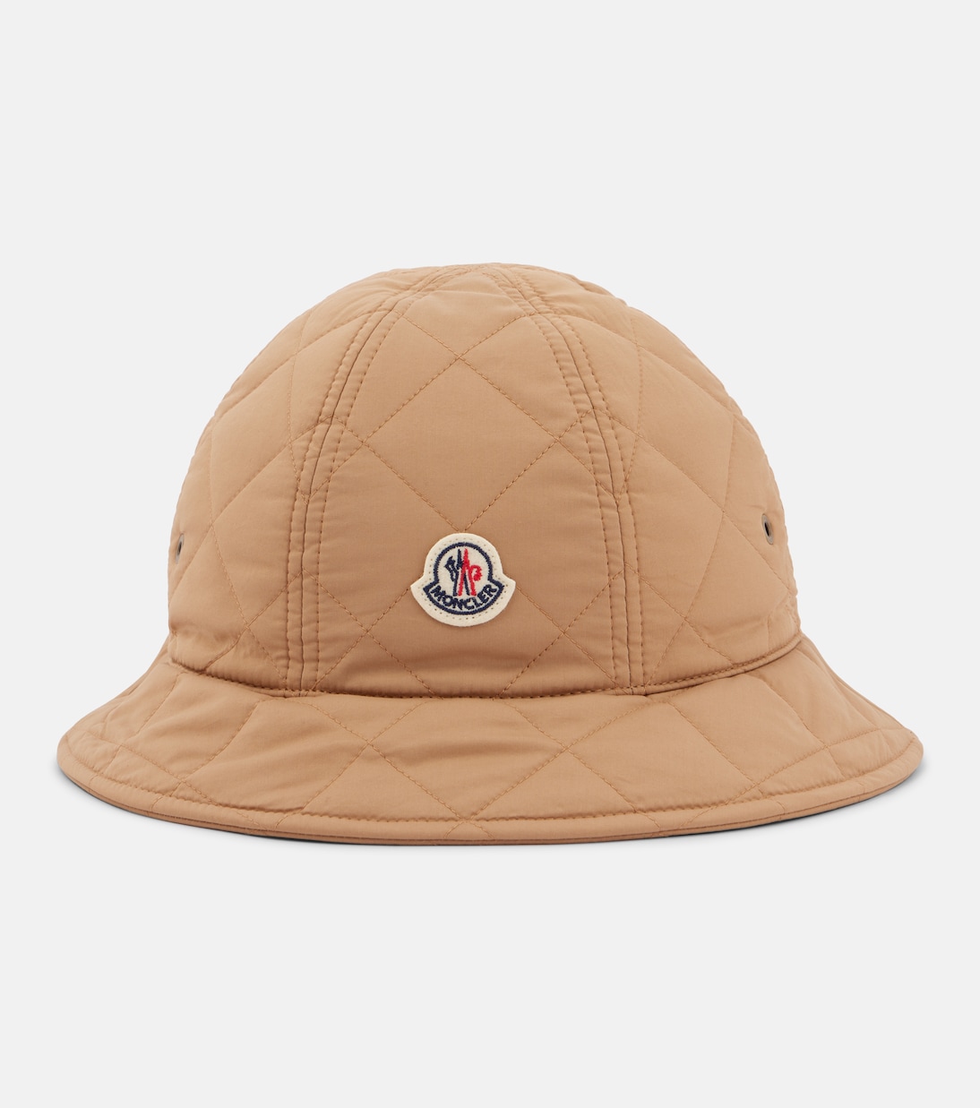 

Панама с логотипом Moncler, кэмел